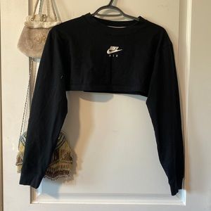 Nike Air Sporty Shrug Crop Shirt